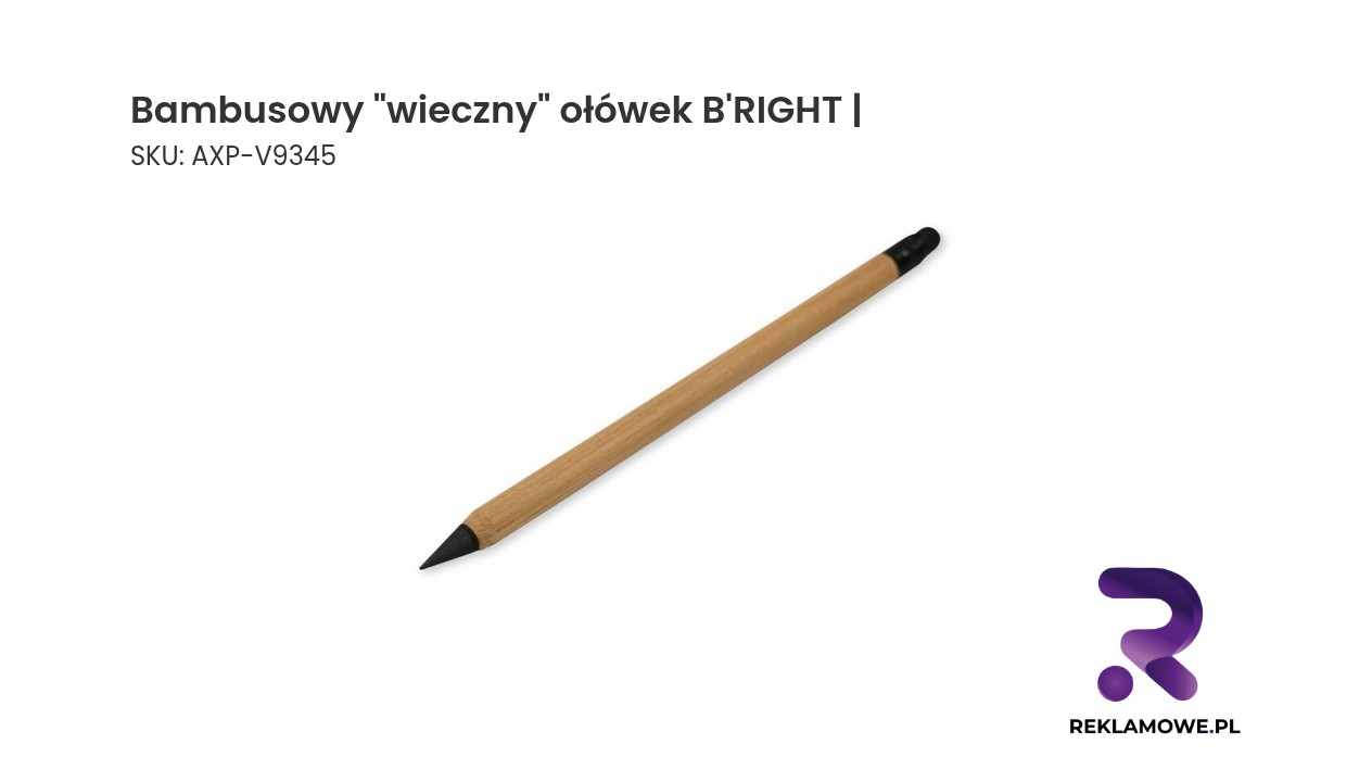Ekologiczny bambusowy wieczny ołówek