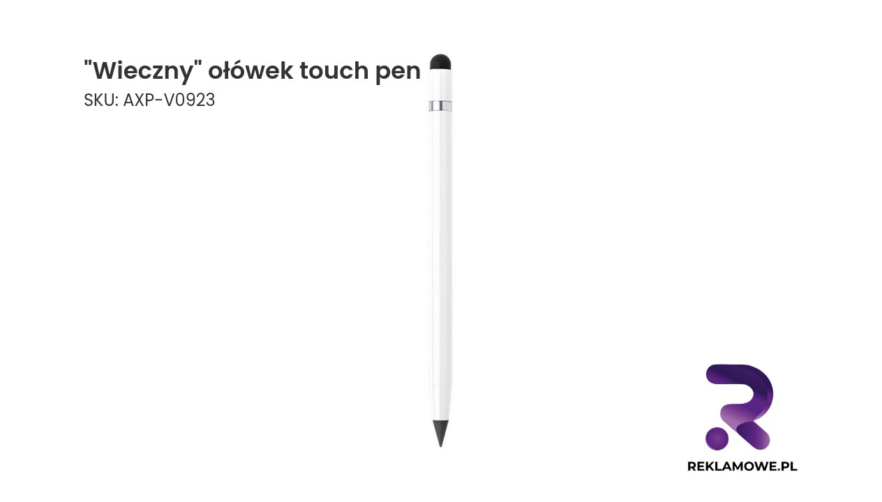 Dziesięć pomysłów na kampanie świąteczne z użyciem ołówków reklamowych 5 Wieczny ołówek touch pen do ekranów dotykowych