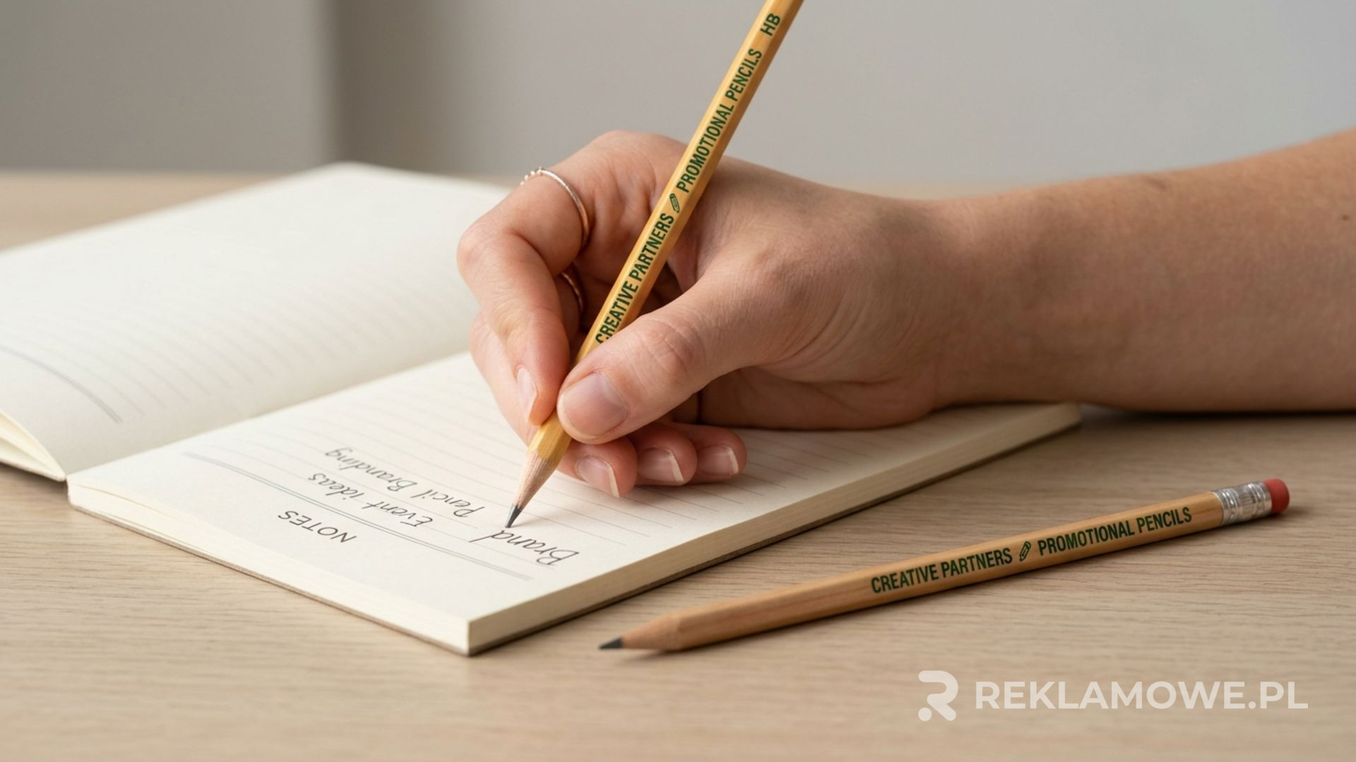 Kolorowe ołówki reklamowe wspierające rozpoznawalność marki