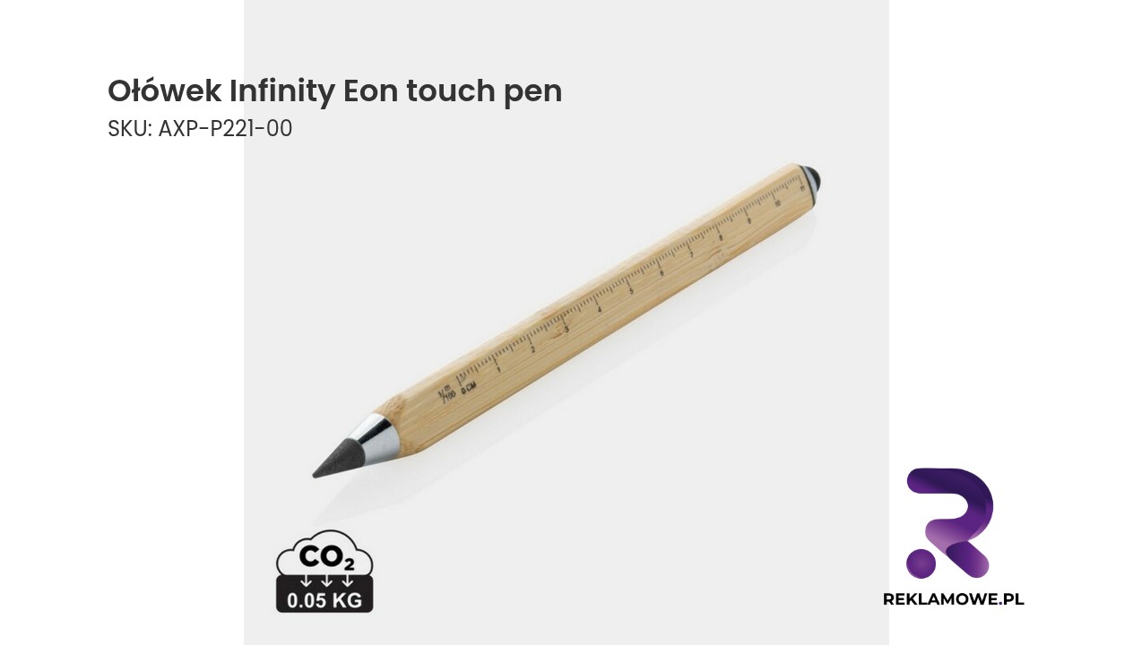 Ołówek Infinity Eon touch pen – elegancki ołówek z końcówką do ekranów dotykowych