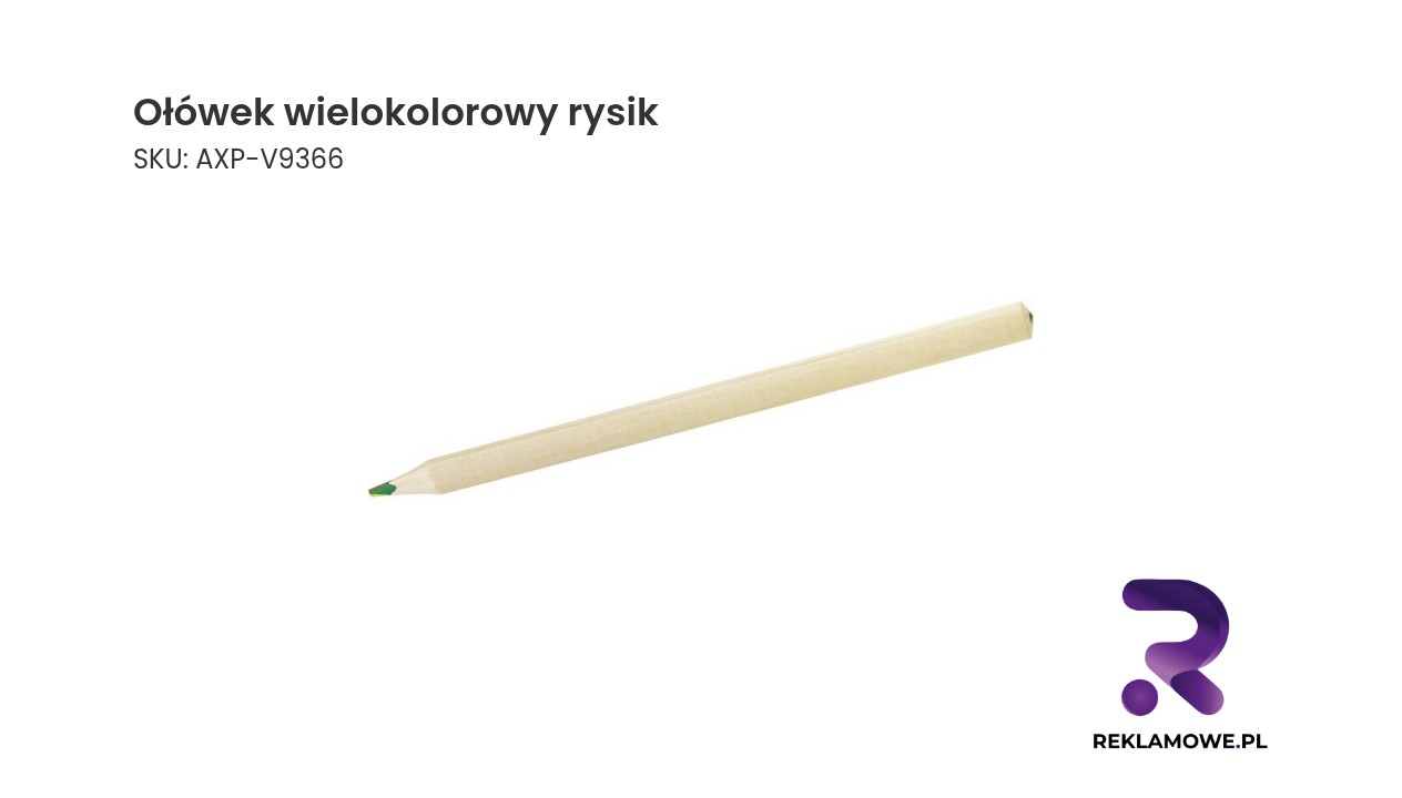 Ołówek wielokolorowy rysik idealny do rysowania