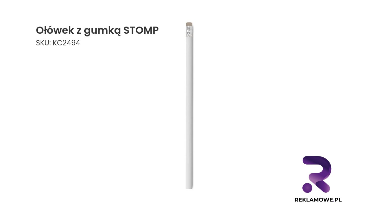 Ołówek z gumką STOMP