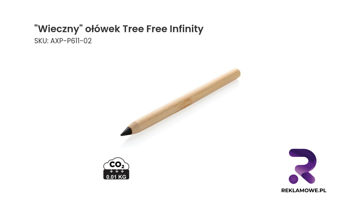 Trendy w projektowaniu ołówków reklamowych w 2026 roku 5 Ekologiczny wieczny ołówek Tree Free